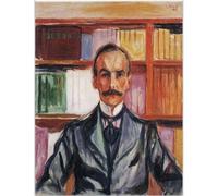 HKAHF AJWUQ Edvard Munch Poster il ritratto artistico da parete Edvard Munch stampe barbaristiche pittura su tela quadro nordico per la decorazione del soggiorno 15 x 20 cm x 1 senza cornice