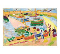 HKAHF AJWUQ Famosa arte della parete di Raoul Dufy《Fauvist》 Poster Stampa mostra retrò Raoul Dufy Dipinto su tela per l'immagine dell'arredamento del soggiorno 50x30cm NO Frame