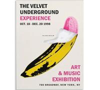 HKAHF AJWUQ Famosi Poster di Andy Warhol 《The Bananan Pop》 Arte della Parete Mostra Astratta Pittura su Tela Andy Warhol Stampe per la Decorazione Domestica Immagine 60x90cmx1 Senza Cornice
