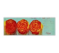 HKAHF AJWUQ Famoso Cy Twombly Wall Art《 La Rosa》Poster Cy Twombly Tela Pittura Mente Astratta Pensieri Stampe per Soggiorno Decor Picture 30x20cmx1 No Frame