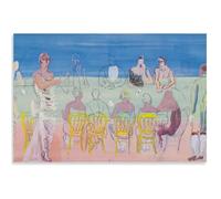 HKAHF AJWUQ Famoso Lucian Freud Poster Ritratto Arte della Parete Lucian Freud Stampe Mostra Pittura su Tela per Soggiorno Decor Picture 60x90cmx1 No Frame