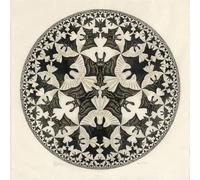 HKAHF AJWUQ Famoso M.C. Escher Poster Paradiso E Inferno Arte della Parete M.C. Escher Pittura su Tela Astratta Mostra Stampe per Home Decor Immagini 15x15cm Senza Cornice