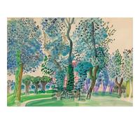 HKAHF AJWUQ Famoso Raoul Dufy Poster Foresta Wall Art Astratto Tela Pittura Stampe ad Acquerello per Soggiorno Home Decor Immagini 40x30cm No Frame