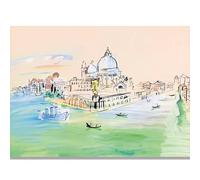 HKAHF AJWUQ Famoso Raoul Dufy Poster 《GalleryThane》 Mostra Wall Art Fun Painter Pittura su Tela Stampe Moderne per Home Decor Picture 30x20cmx1 No Frame