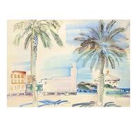 HKAHF AJWUQ Famoso Raoul Dufy Poster Musical Fantasy Exhibition Wall Art Fauvismo Tela Pittura Raoul Dufy Stampe per Home Decor Immagini 40X30cmX1 No Frame