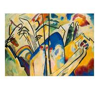 HKAHF AJWUQ Famoso Vasily Kandinsky Poster La Gloria dell'Arte Arte della Parete Vasily Kandinsky Pittura su Tela Stampe per La Decorazione della Parete Domestica Immagini 80x60cmx1 No Frame