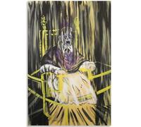 HKAHF AJWUQ Francis Bacon Poster Analisi psicologica Arte della Parete George Serrat Stampe Pittura su Tela Immagine nordica per l'arredamento del Soggiorno 15x20cmx1 Senza Cornice