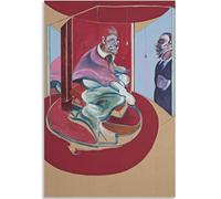 HKAHF AJWUQ Francis Bacon Poster 《Due Conversazioni》Mostra Arte della Parete Alex Katz Dipinti su Tela Stampe retrò per Decorazione della Camera Immagine 40x50cmx1 No Frame