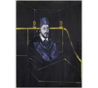 HKAHF AJWUQ Francis Bacon Poster l'Uomo Arte della Parete George Serrat Stampe George Serrat Pittura su Tela Quadro Nordico per Soggiorno Decor 50x70cmx1 No Frame