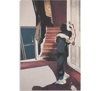 HKAHF AJWUQ Francis Bacon Poster 《Parla con Una Persona》Mostra Wall Art Alex Katz Dipinti su Tela Stampe retrò per la Decorazione della Stanza Immagine 40x50cmx1 No Frame