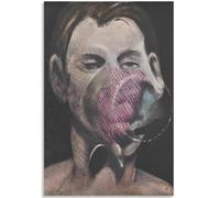 HKAHF AJWUQ Francis Bacon Poster 《Ritratto Astratto》 Mostra Wall Art Alex Katz Dipinti su Tela Stampe retrò per la Decorazione della Stanza Immagine 40x50cmx1 No Frame
