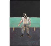 HKAHF AJWUQ Francis Bacon Poster 《Una Persona》Mostra Arte della Parete Alex Katz Dipinti su Tela Stampe retrò per Decorazione della Camera Immagine 40x50cmx1 No Frame
