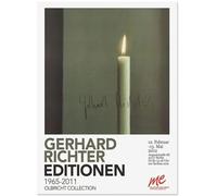 HKAHF AJWUQ Gerhard Richter Poster con stampa a candela, stile moderno, arte da parete a colori, pittura su tela con immagine di Gerhard Richter, decorazione per la casa, 40 x 50 cm, senza cornice