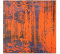 HKAHF AJWUQ Gerhard Richter Poster Gerhard Richter stampa moderna da parete a colori graffiti tela pittura Gerhard Richter immagine per la decorazione della casa 40 x 40 cm senza cornice