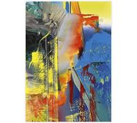 HKAHF AJWUQ Gerhard Richter Poster Gerhard Richter Stampe Moderna Immagine A Colori Graffiti Tela Pittura Gerhard Richter Arte della Parete per La Decorazione Domestica 15x20cm Senza Cornice