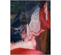 HKAHF AJWUQ Gerhard Richter Quadro su tela Gerhard Richter immagine graffiti a colori poster arte moderna arte astratta stampe per la decorazione della casa 40 x 50 cm x 1 senza cornice