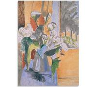 HKAHF AJWUQ Henri Matisse Poster Fiori Bianchi Arte della Parete Henri Matisse Stampe Barbarie Pittura su Tela Quadro Nordico per l'arredamento del Soggiorno 15x20cmx1 No Frame