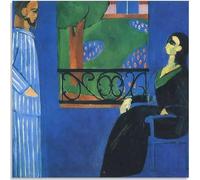 HKAHF AJWUQ Henri Matisse Poster Paziente Arte della Parete Henri Matisse Stampe Barbarie Tela Pittura Nordic Picture per Soggiorno Decor 60x60cmx1 No Frame