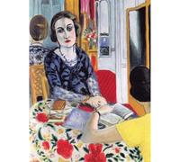 HKAHF AJWUQ Henri Matisse Poster Ritratto dei Baroni Gourgaud Arte della Parete Astratta Pittura su Tela Henri Matisse Stampe per Decorazioni Domestiche Immagini 15x20cmx1 No Frame
