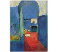 HKAHF AJWUQ Henri Matisse Poster Tema Blu Arte della Parete Henri Matisse Stampe Barbarie Tela Pittura Quadro Nordico per Soggiorno Decor 35x50cmx1 No Frame