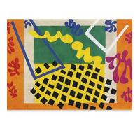 HKAHF AJWUQ Henri Matisse Poster The Cut Out Wall Art Henri Matisse stampa barbarie pittura su tela quadro nordico per decorazione soggiorno 90 x 60 cm x 1 senza cornice