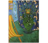 HKAHF AJWUQ Henri Matisse Poster Vaso Natura Morta Arte della Parete Henri Matisse Stampe Barbarie Tela Pittura Quadro Nordico per la Decorazione del Soggiorno 40x60cmx1 No Frame