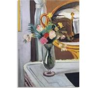 HKAHF AJWUQ Matisse Poster Il Letto nello Specchio Arte della Parete Henri Matisse Stampe Barbarie Pittura su Tela Quadro Nordico per l'arredamento del Soggiorno 60x90cmx1 Senza Cornice