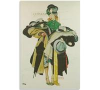 HKAHF AJWUQ Norman Rockwell Poster《Spettacolo di Abbigliamento Creativo》 Arte murale Pittura su Tela Astratta Norman Rockwell Stampe per la Decorazione Domestica Immagine 60x90cmx1 Senza Cornice