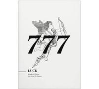 HKAHF AJWUQ Poster di Cupido 《77》Arte della Parete RWonderful Things Are About Happen Dipinti su Tela Stampe retrò per la Decorazione della Stanza Immagine 15x20cmx1 No Frame