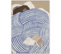 HKAHF AJWUQ Poster di Sofia Lind Stampe di Sofia Lind 《Letto disordinato》 Arte da Parete Quadro Moderno su Tela per la casa Decorazione del Soggiorno 15x20cmx1 Senza Cornice