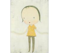 HKAHF AJWUQ Poster Famosi di Yoshitomo Nara《Bambino Puro》Arte della Parete Stampe di Yoshitomo Nara Yoshitomo Nara Pittura su Tela Pop Art Immagine per la Decorazione Domestica 30x50cm Senza Cornice