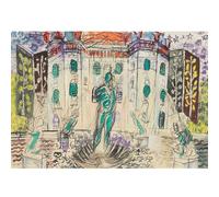HKAHF AJWUQ Raoul Dufy Poster Nascita di Venere Fontaine Mostra Wall Art Fauvismo Pittura su tela Raoul Dufy Stampe per la decorazione della casa immagini 90 x 60 cm x 1 senza cornice
