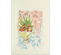 HKAHF AJWUQ Victor Vasarely Poster Unico Geometrico Arte della Parete Victor Vasarely Stampe Cornice Circolare Tela Pittura per Soggiorno Decor Immagine 60x60cm Senza Cornice