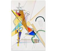 HKAHF AJWUQ Wassily Kandinsky Poster The Athenaeum Wall Art Wassily Kandinsky Stampe Pittura su Tela Astratta Quadro Nordico per l'arredamento del Soggiorno 50x70cmx1 Senza Cornice