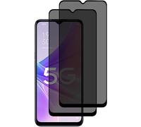 Hkess 2 Pezzi Anti Spy Pellicola Protettiva in Vetro Temperato per Nokia G50 5G, Copertura Completa Privacy Protezione Schermo, Anti-Spia Durezza 9H Protettiva Film