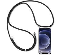 Hkess Custodia con Cordino Compatibile con Oppo Reno4 Z 5G - Back Case in Silicone con Laccio per Il Collo - Custodia Trasparente con Cordino - Cover per Cellulare con Cordoncino da Indossare