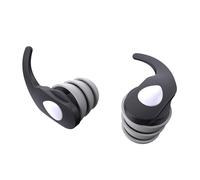 Hkfgdjdl 1 paio di tappi per le orecchie in morbido silicone per ridurre il rumore, riutilizzabili, per dormire, lavoro, studio, viaggi, concerto, russare