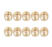 Hkfgdjdl 10Pcs 5/8 "a 3/8" Filettato Dado Vite Adattatori Microfono Clip Holder Dado Filettato Vite Adattatore Per Microfono Stand