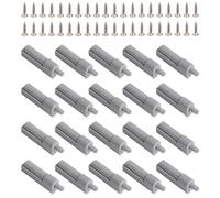 Hkfgdjdl 20pcs Soft Close Armadio Porta Ammortizzatori Riduzione Del Rumore Cerniera Buffer Per Liscia Silenziosa Chiusura Mobili Hardware