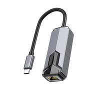 Hkfgdjdl Adattatore Ethernet da 2,5 Gbps tipo C/USB a cavo RJ45 connessione diretta Gigabit Networking per accessori per PC portatili