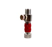 Hkfgdjdl Adattatore rapido efficiente del metallo dell'accoppiatore del connettore per il gonfiaggio Strumento facile da usare per l'attacco rapido