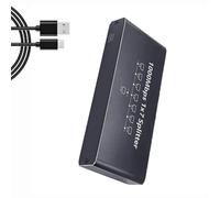 Hkfgdjdl Adattatori di espansione di rete Gigabit del separatore di Ethernet RJ45 a 7 porte per connessione multipla del dispositivo con velocità 1000Mbps