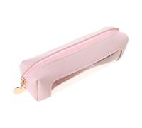 Hkfgdjdl Astuccio trasparente impermeabile multifunzionale in poliuretano per penne con cerniera, borsa da viaggio per cancelleria, borsa organizer per cosmetici