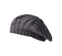 Hkfgdjdl Cappello a maglia per donne e ragazze alla moda in acrilico morbido caldo e confortevole cappello Baretti per il calore invernale Tutti i copricapo abbinati
