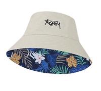 Hkfgdjdl Cappello da pescatore reversibile, design double-face, protezione solare, in poliestere, pieghevole, per viaggi e campeggio all'aperto