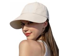 Hkfgdjdl Cappello da sole in cotone e lino traspirante, a tesa larga, ad asciugatura rapida, protezione solare, per donne e uomini, sport all'aria aperta, viaggi
