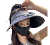 Hkfgdjdl Cappello di raffreddamento ricaricabile con ventola di ventilazione integrata per attività all'aperto cappello da sole leggero design traspirante