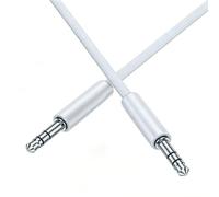 Hkfgdjdl Cavo audio da maschio a maschio da 3,5 mm di lunghezza 120 cm con rivestimento intrecciato per cuffie e altoparlanti