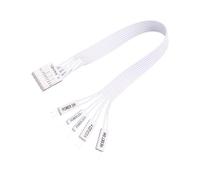 Hkfgdjdl Cavo di espansione per scheda madre, alimentazione LED, reset, PC, connettore F-PANEL femmina a 2 pin maschio, per computer reset hard disk