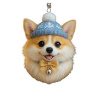 Hkfgdjdl Ciondolo in peluche per animali domestici, in acrilico, leggero e resistente, per collari e decorazioni per la casa